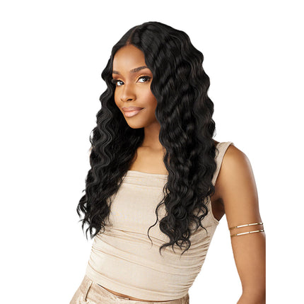 Sensationnel Glamzy Synthetic Hair Gluless Hd Lace Part Wig - Seraphina