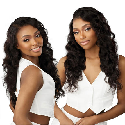 Sensationnel 100% Virgin Human Hair 13a Hd Lace Frontal Wig - Body Wave 24"