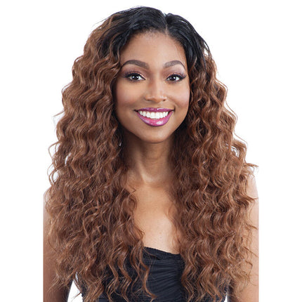 Loose Deep Lace Closure 16" - Shake-n-go Organique Mastermix Synthetic Weave