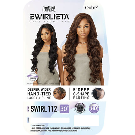 Outre Lace Front Wig - Melted Hairline - Swirlista - Swirl 112