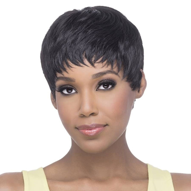 Aw-carrie - Amore Mio Synthetic Heat Resistant Full Wig Short Boycut