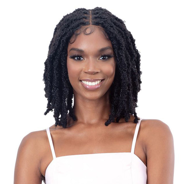 Freetress Equal Freedom Part Synthetic Braided Hd Lace Front Wig - Knotless Butterfly Loc