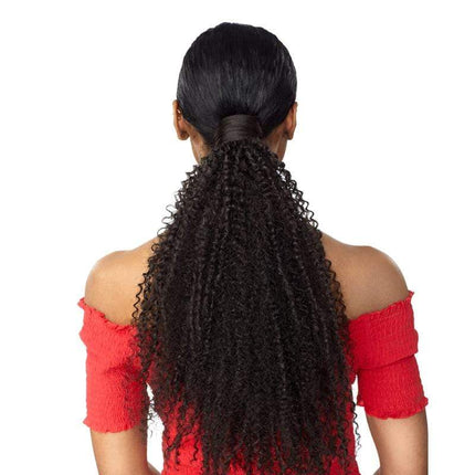 Sensationnel Synthetic Ponytail Instant Pony Wrap Kiny Curly 18"