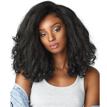 Sensationnel Synthetic Instant Weave Curls Kinks&co Half Wig - Rain Maker