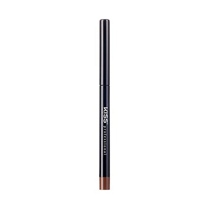 Kiss New York Pro Intense Gel Eyeliner With Built-in Sharpener-ge04(brown)