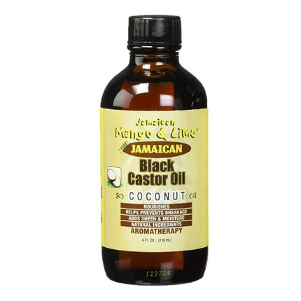 [Jamaican Mango&Lime] Pure Organic Black Castor Oil Treatment Coconut 4Oz