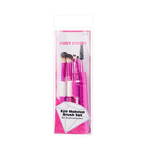 Ruby Kisses Makeup Brushes Travel Size Eye Makeup Brush 5 Pcs Set-ra02
