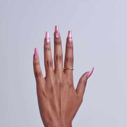 Kiss Glam, Press On Nails, Nail Glue Included-gs30(pink Sugar)