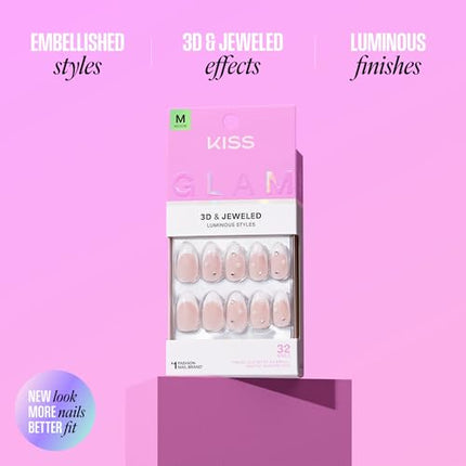 Kiss Glam Press On Nails-gj04