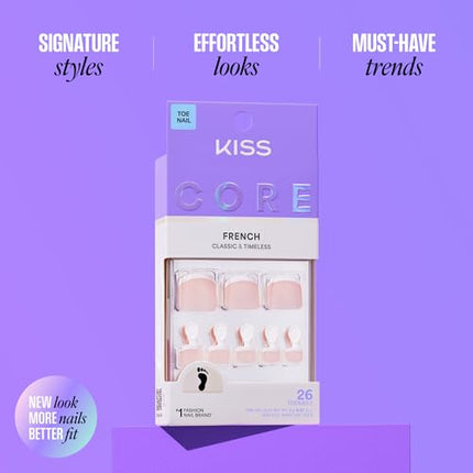 Kiss Core, Press On Nails-cft20(two Of A Kind)