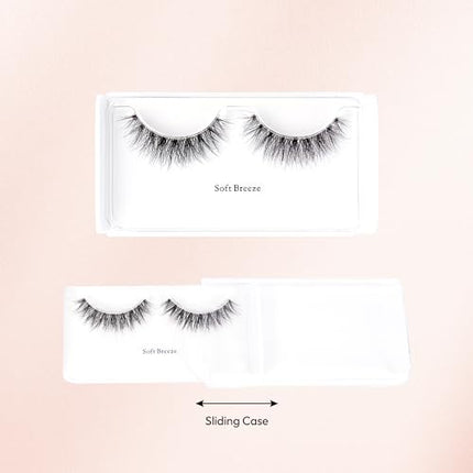 Vluxe Airy Mink False Eyelashes, 100% Real Mink-vam05(ethereal)
