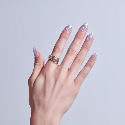 Kiss Icon, Press On Nails, Nail Glue Included-icn03(remarkable)