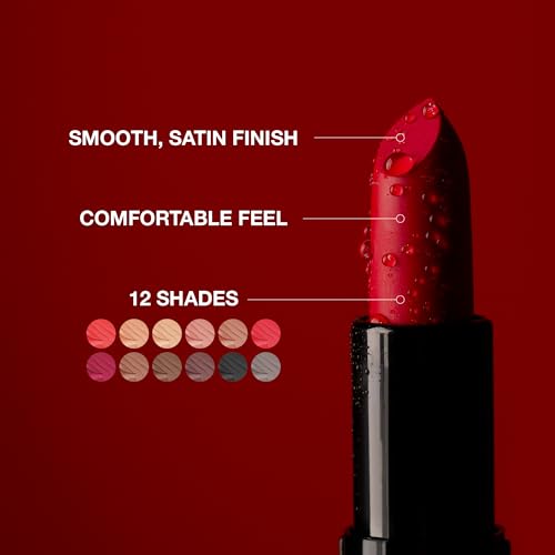 Kiss New York Professional Richly Pigmented Satin Lipstick-sls11(noir)