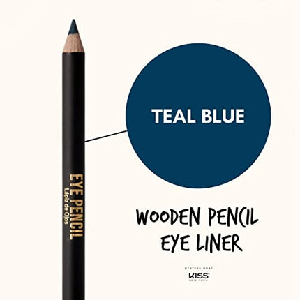 Kiss New York Professional Slim Eye Pencil Liner-we08(teal Blue)