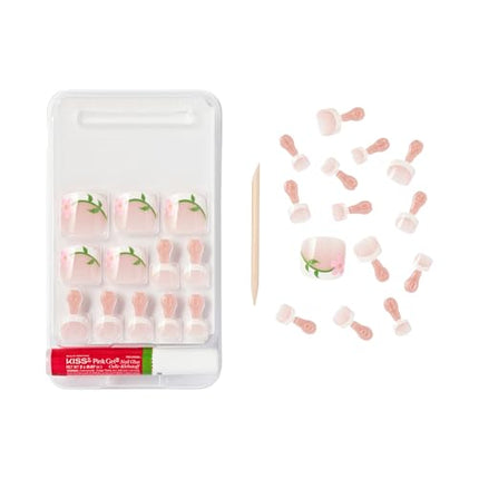 Goldfinger 24 Pcs Press On Toenails-gdt06