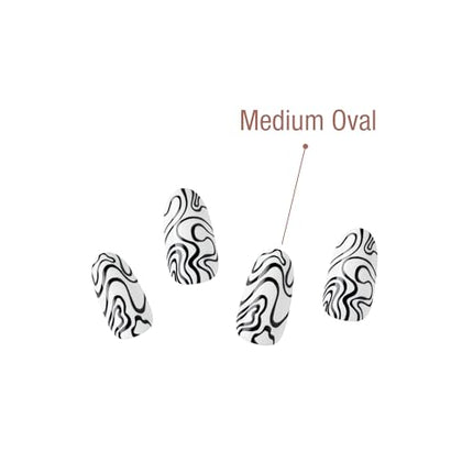 Goldfinger 24 Pcs Press On Nails-gd49