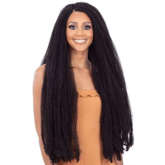 Freetress Synthetic Crochet Braid - 3x Pre-fluffed Poppin' Twist 24