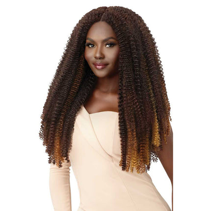 Outre X-pression Twisted Up Crochet Braids 3x - Springy Bohemian Twist 24