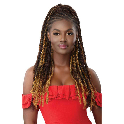 Outre X-pression Twisted Up Crochet Braids 3x - Springy Bohemian Twist 24