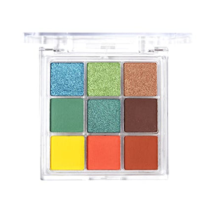 Kiss Ruby Kisses Eyeshadow Palette- Rmps13d(mint Gum)