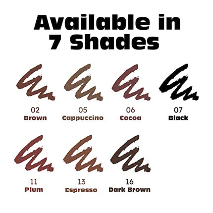 Kiss Ruby Kisses Auto Lip Liner Pencil-all16(dark Brown,3pack)