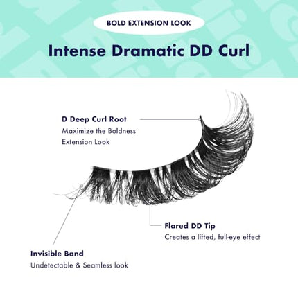I-envy Flick'd Dd Curl False Lashes, 3 Pairs-ifkm09