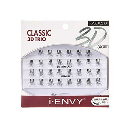 I-envy 3d Trio Classic Lash Medium-kpec02dd(3pack)