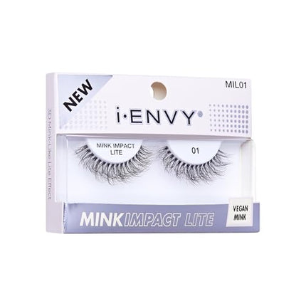 I-envy Mink Impact Lite - 100% 3d Mink-like Vegan Lashes-mil12