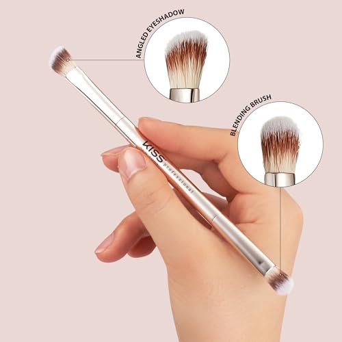 Kiss New York Professional Dual Ended Eyeshadow Brush-kpmb06