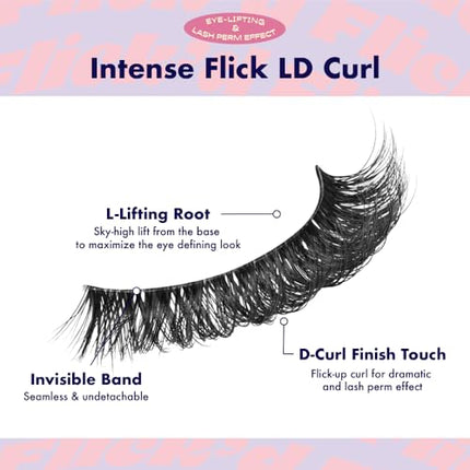 I-envy Flick'd Dd Curl False Lashes, 3 Pairs-ifkm09