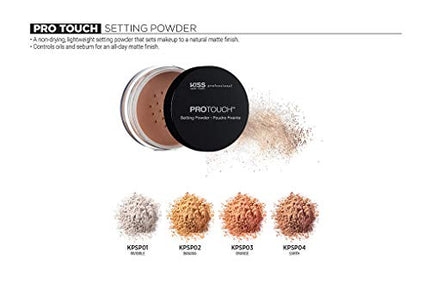 Kiss New York Pro Touch Setting Powder, Loose Setting Powder-kpsp04(earth)