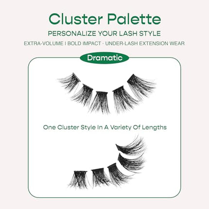 Kiss I-envy Cluster Palette Lash Refill-cpr18(dramatic 10-15mm #18)