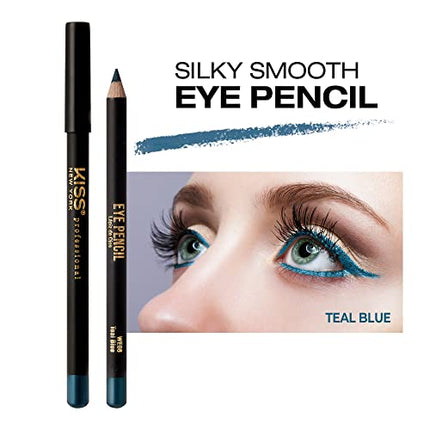 Kiss New York Professional Slim Eye Pencil Liner-we08(teal Blue)