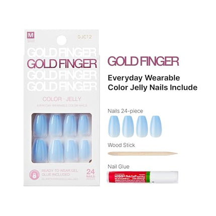 Goldfinger False Nails Kit-gjc