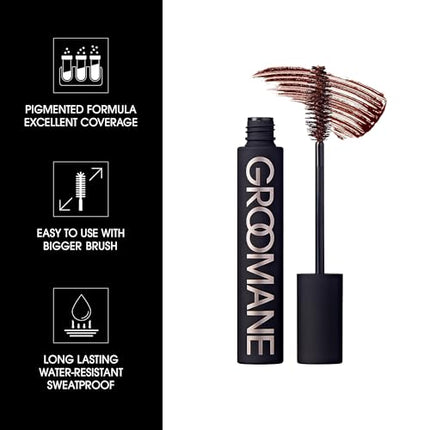 Red By Kiss Groomane Men Gray Coverage Touch-up-gr06(natural Med Brown, 0.33oz)