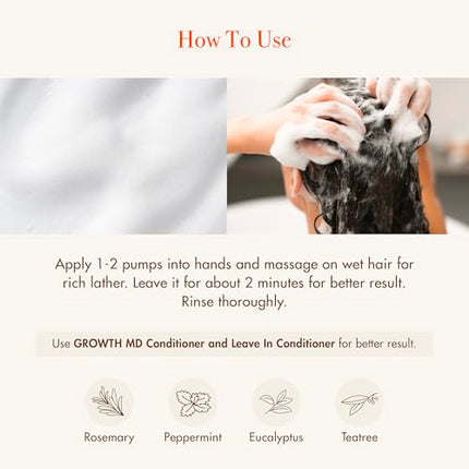 Red By Kiss Growth Md Scalp Shampoo-gm09d(1.75oz)