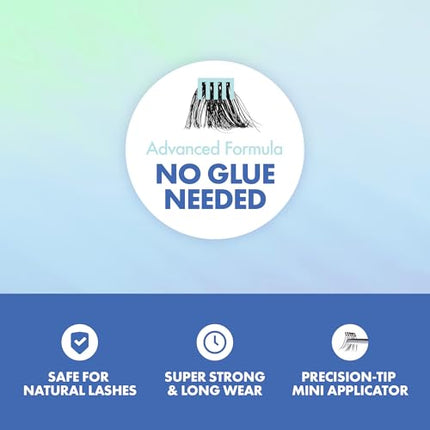 I•envy Press&go Waterproof Self-adhesive Eyelashes,-pwk02(x-volume)