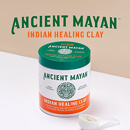 Red By Kiss Ancient Mayan Indian Healing Clay 16oz