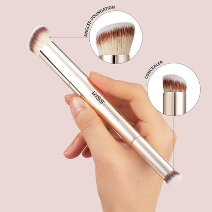 Kiss New York Professional Dual Ended Eyeshadow Brush-kpmb06