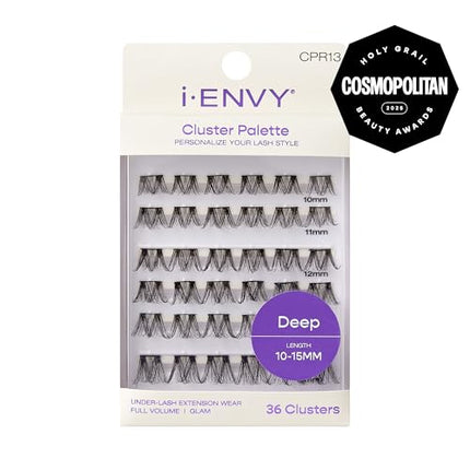 Kiss I-envy Cluster Palette Lash Refill-cpr18(dramatic 10-15mm #18)