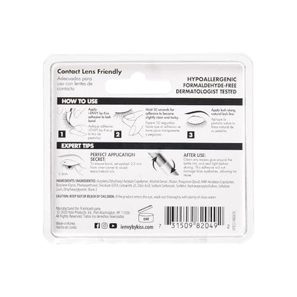 I-envy Super Strong Hold 3d Strip Lash Glue-kpeg14n(black)