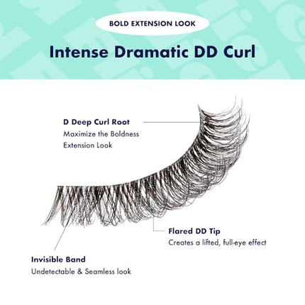 I-envy Flick'd Dd Curl False Lashes, 3 Pairs-ifkm09