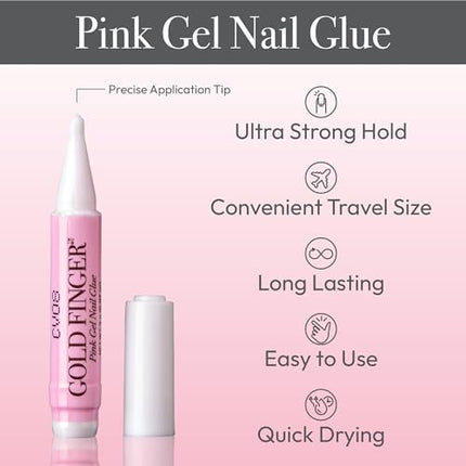 Goldfinger Professional Nail Glue (pack Of 5)-ggl04
