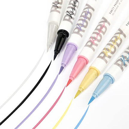 Ruby Kisses Party Proof Eyeliner, Pastel Colors-pte06(pitch Black)