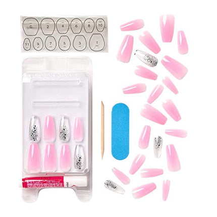 Kiss Jelly Fantasy On-trend Translucent Nails-kgfj102s(sweatpants)