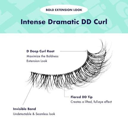 I-envy Flick'd Dd Curl False Lashes, 3 Pairs-ifkm09
