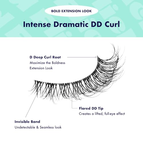 I-envy Flick'd Dd Curl False Lashes, 3 Pairs-ifkm09