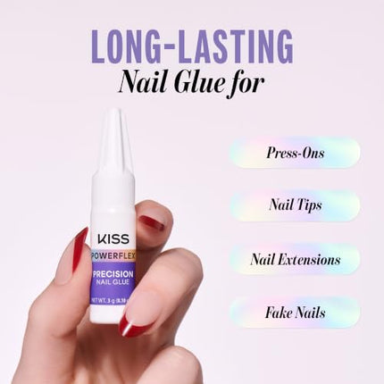 Kiss Powerflex Precision Nail Glue For Press Ons-bgl311