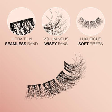 Vluxe Soft Luxe Faux Mink Lash Cluster-ve