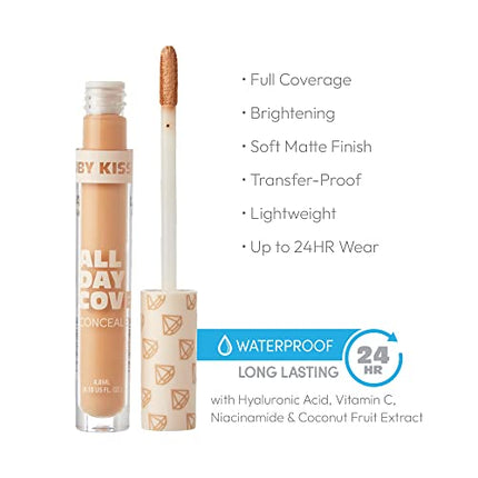 Ruby Kisses All Day Concealer 0.13 Fl Oz-rac12(4-3 Chestnut)
